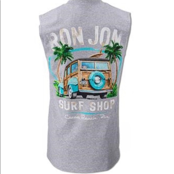 Ron Jon back to woody shooter tank top - Picture 1 of 3